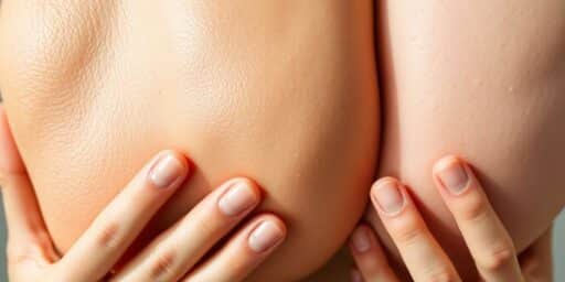 Different skin types examined under soft natural light.