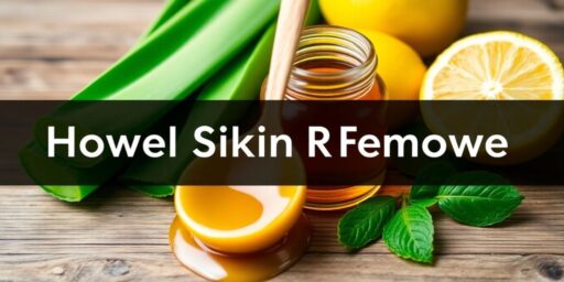 Natural ingredients for clear skin and pimple removal.